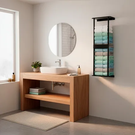 Towel rack 32 x 14 x 76 cm HG0074